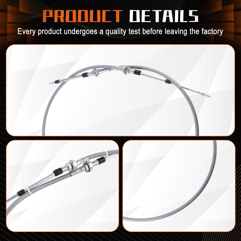 PANGOLIN D20 D21 D20P D20A D21P D21A -6-7 Dozer Fuel Control Throttle Cable 75 Inch for Komatsu Excavator Spare Parts - Image 4